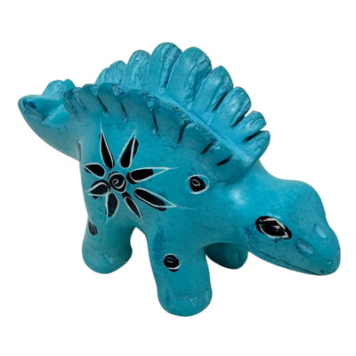 Soapstone Stegosaurus Dinosaur - Sold as Assorted Colors