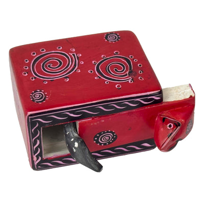 Soapstone Pop Up Snake and Frog Game- SOLD AS ASSORTED COLORS