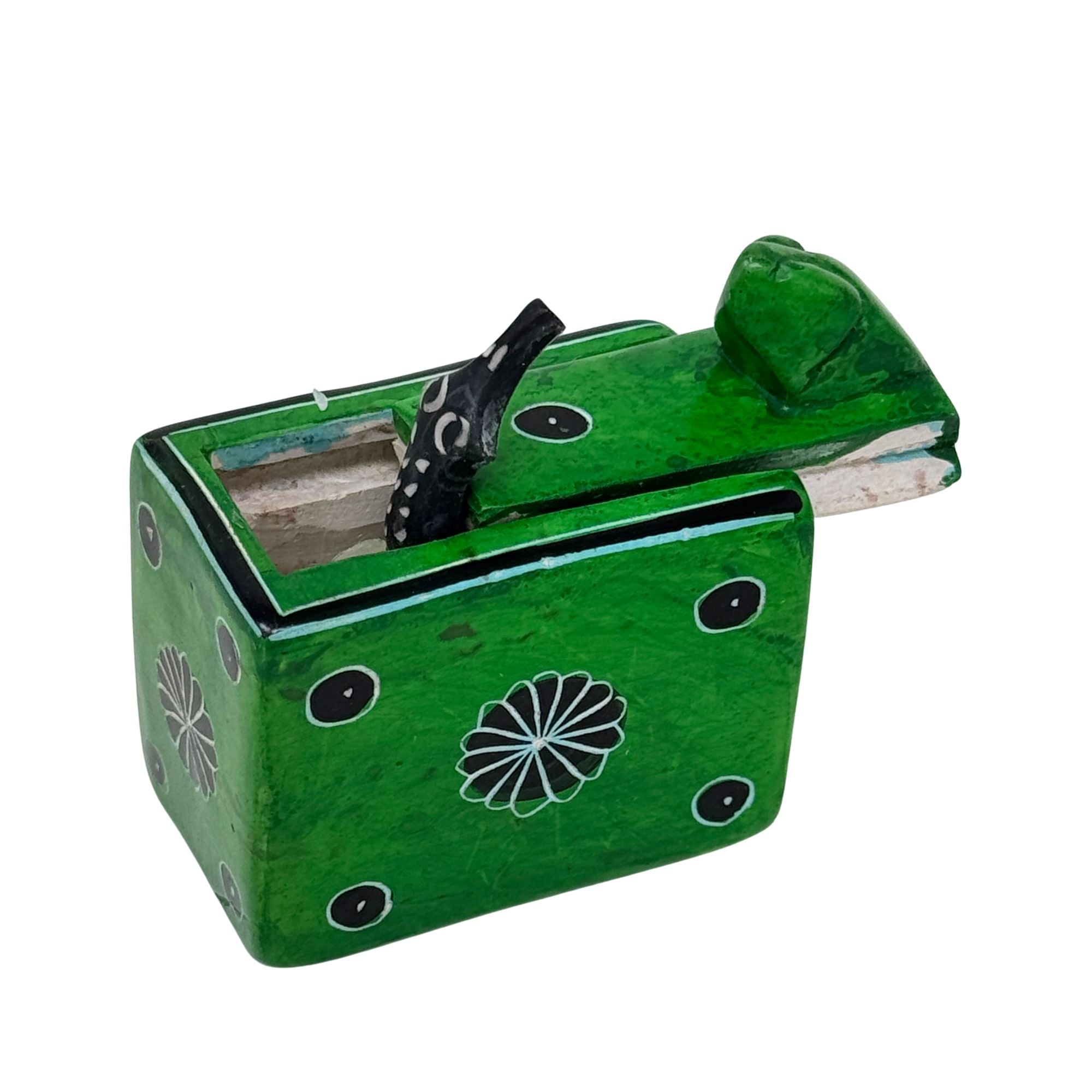 Soapstone Pop Up Snake and Frog Game