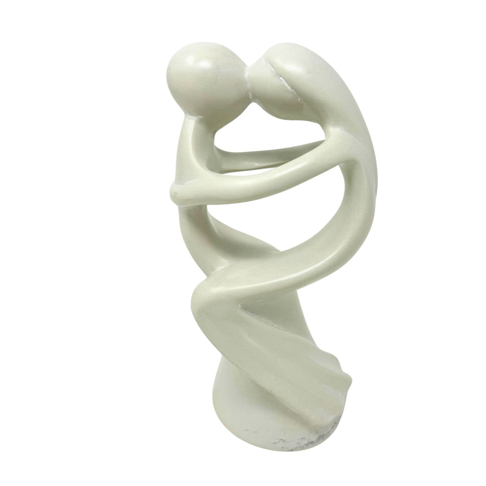 Soapstone Wedding Couple Sculpture