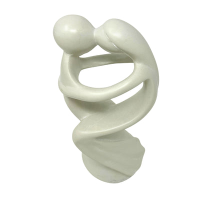 Soapstone Wedding Couple Sculpture