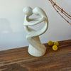 Soapstone Wedding Couple Sculpture