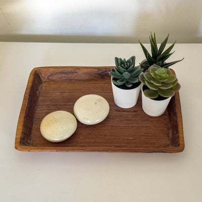 Display Set: 30 Polished Soapstone Massage Stones 2 inch Round + Display bowl