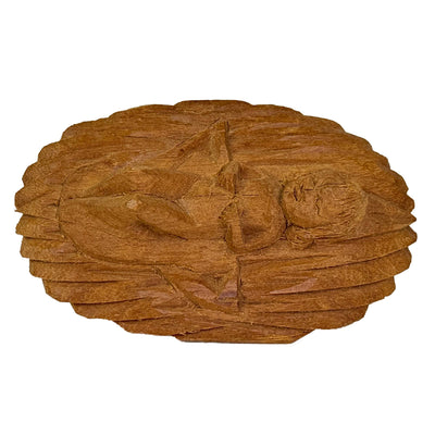 Hand-carved Olive Wood Nativity Set of Three from Kenya