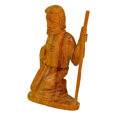 Hand-carved Olive Wood Nativity Set of Three from Kenya