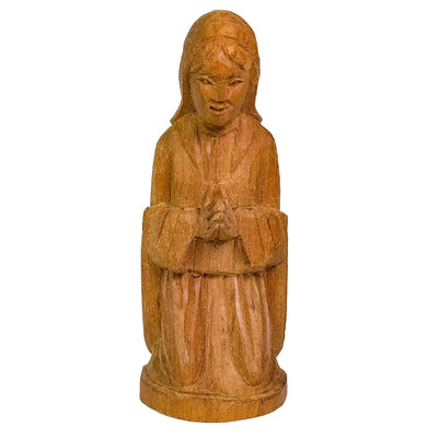 Hand-carved Olive Wood Nativity Set of Three from Kenya