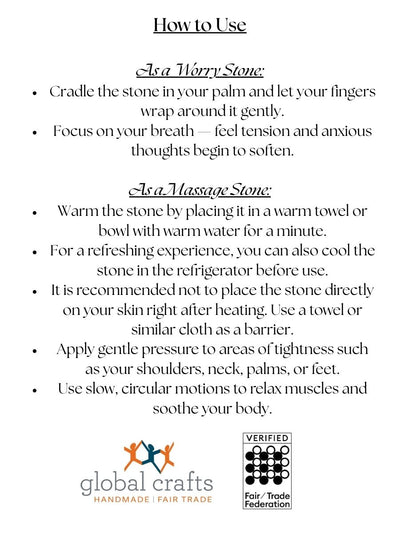 Display Set: 30 Polished Soapstone Massage Stones 2 inch Round + Display bowl