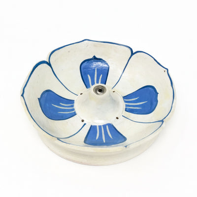Incense Burner - White Lotus