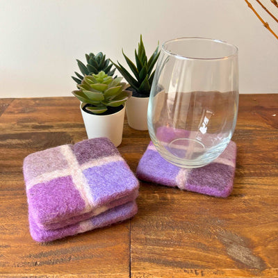 Twilight Window Pane Coasters, Set of 4