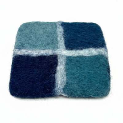 Ocean Window Pane Coasters, Set of 4