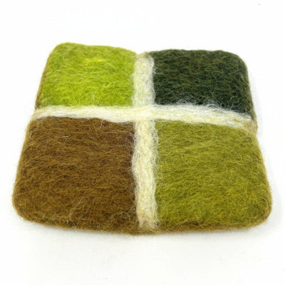 Rain Forest Window Pane Coasters, Set of 4