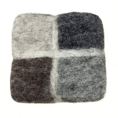 Sand & Stone Window Pane Coasters, Set of 4