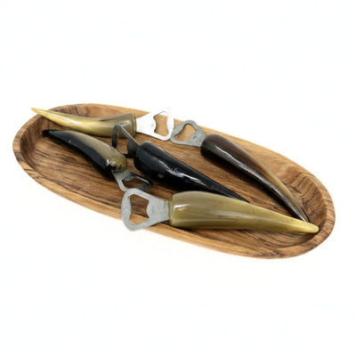 Polished Horn Bottle Opener- Sold as Singles