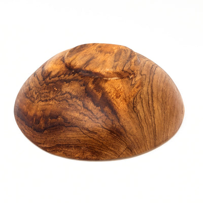 Large Round Olive Wood Divided Serving Platter