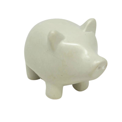 Soapstone Pig - Medium - Natural Stone
