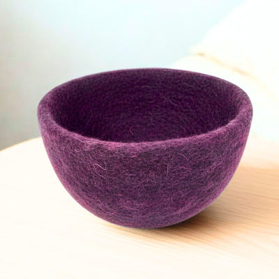 Handmade Felt Keepsake Bowl