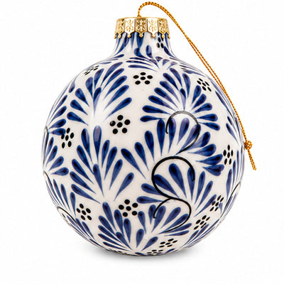 Artisan Ceramic Christmas Ornament Collection – Handmade in Mexico