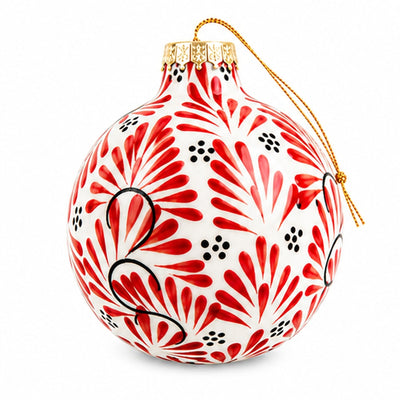 Artisan Ceramic Christmas Ornament Collection – Handmade in Mexico