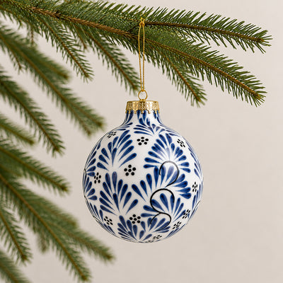 Artisan Ceramic Christmas Ornament Collection – Handmade in Mexico