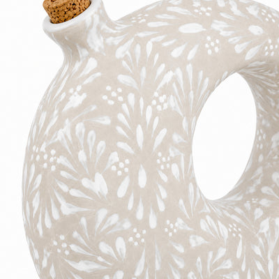 Handcrafted Stoneware Oil Bottle & Decorative Vessel