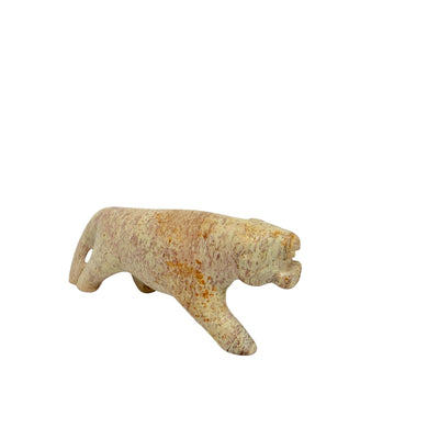 Soapstone Lioness - Small - Natural Stone
