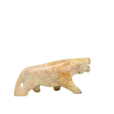 Soapstone Lioness - Small - Natural Stone