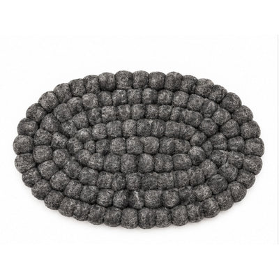 Felt Casserole Trivet, Dark Grey