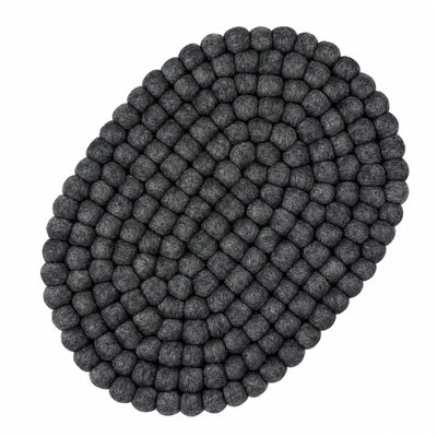 Felt Casserole Trivet, Dark Grey