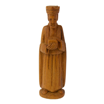 Hand-carved Wood Nativity Set from Kenya, 12 piece set