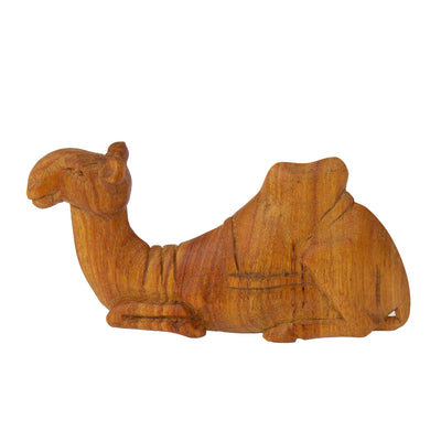 Hand-carved Wood Nativity Set from Kenya, 12 piece set