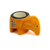 Single Colorful Soapstone Elephant Tea Lights