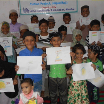 Soapstone Hamsa Hand Incense Holder - Heart Chakra Green