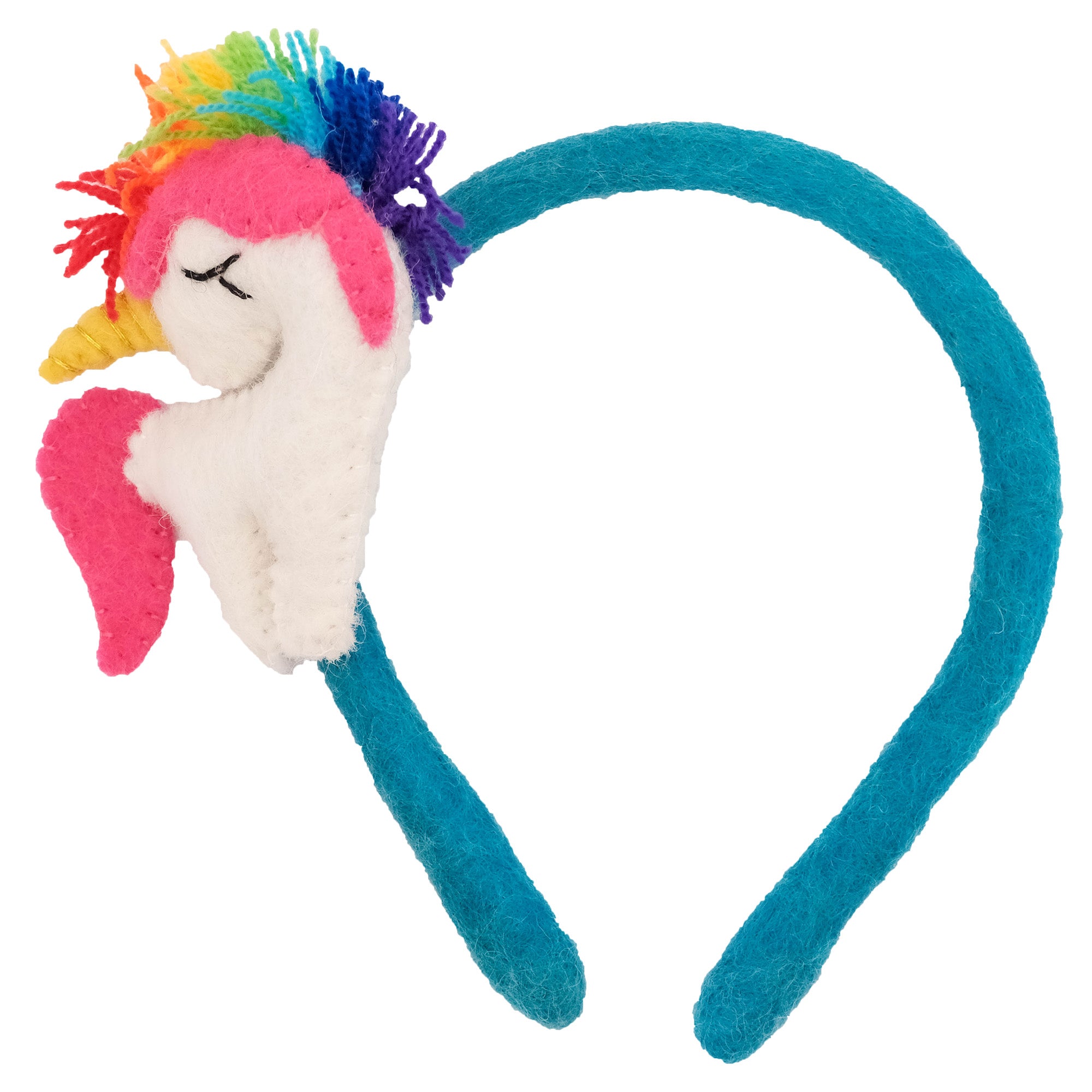 Unicorn Handmade Felt Headband