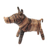 Banana Fiber Safari Animal Hippo Sculpture