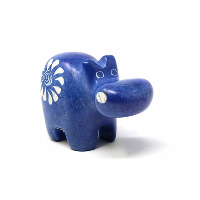Single Soapstone Hippos - Medium 2.5 inch
