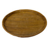 2NDs IMPERFECTIONS - Round Olive Wood Serving Tray, Medium- GOOD FOR DISPLAY