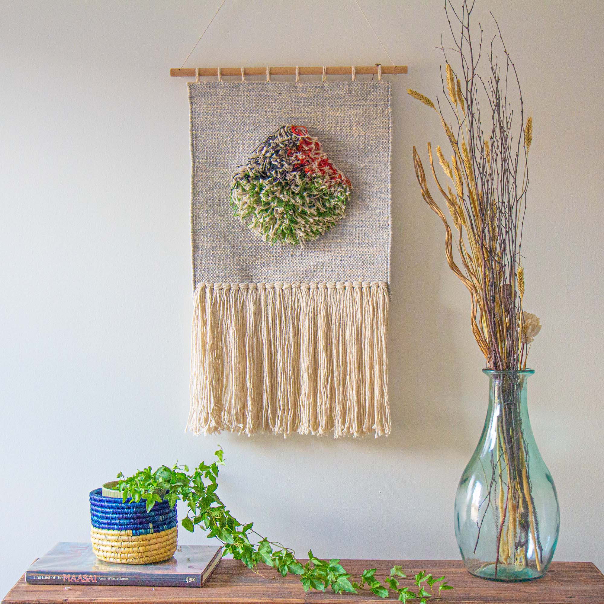 Woven Wall Tapestry from India
