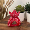 Single Soapstone Lovey Cats - 4 -inch