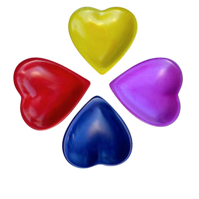 Single Soapstone Heart Bowls - Small 3.5-inch - Modern Decor