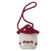 Felt Mushroom Bucket Shoulder Bag