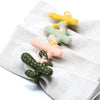 Assorted Cactus Felt Napkin Rings, Set of 4