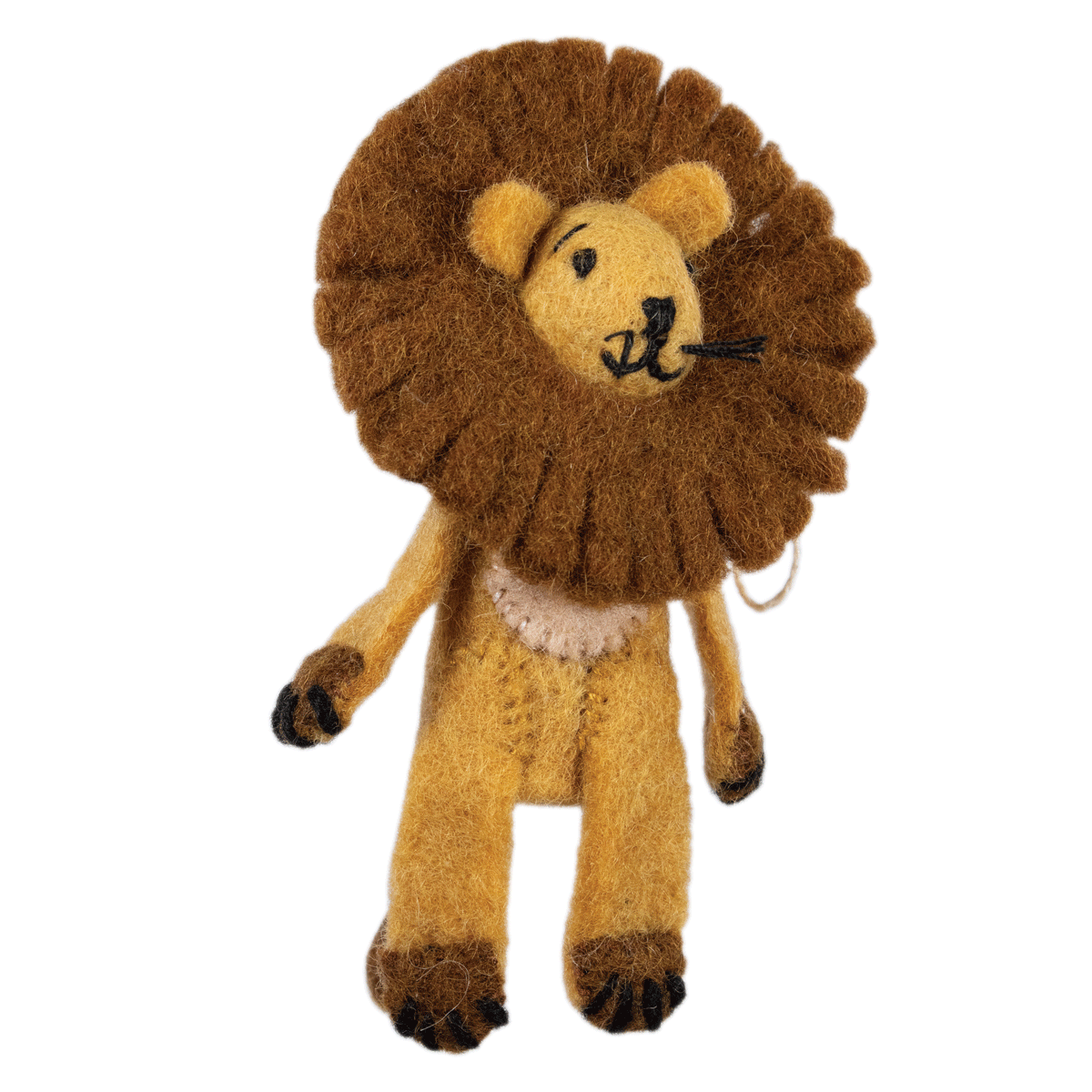 Woolie Finger Puppet - Leo Lion