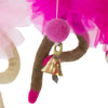 Pink Multi-cultural Ballerina Felt Nursery Mobile