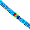 Maasai Bead Unisex Wrap Bracelet, Turquoise