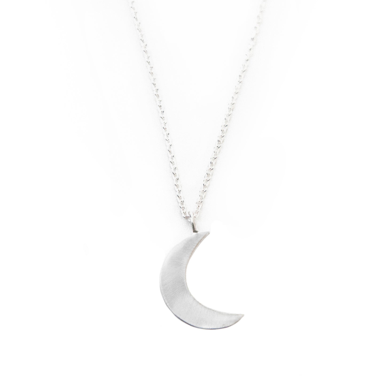 Crescent Moon Pendant Necklace - Pack of 3
