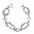 Mother-of-Pearl Ring Link Bracelet