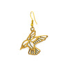 Tumbaga Gold Birds Drop Earrings
