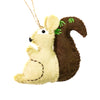 Squirrel Felt Ornament