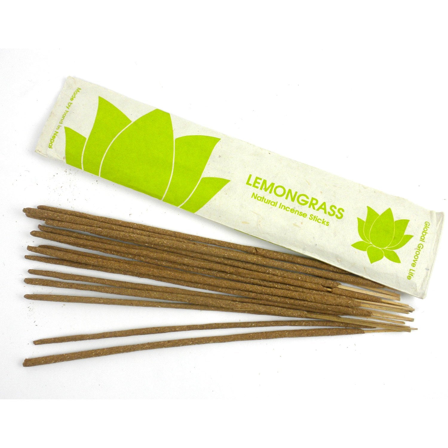 Stick Incense, Lemongrass - Pack of 10 Sleeves