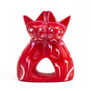 Single Soapstone Lovey Cats - 4 -inch